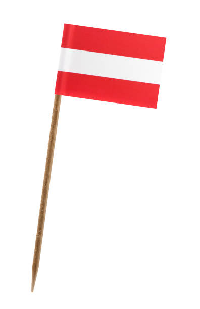 istock Little paper flag on a tooth pick 2196519923