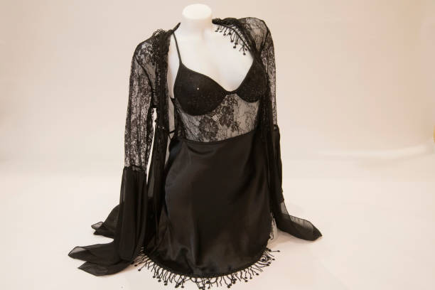 istock Women's sexy nightgown set 2196525388