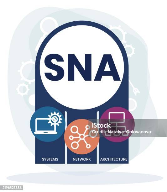 Sna Process Sna Systems Network Architecture Stock Illustration - Download Image ...