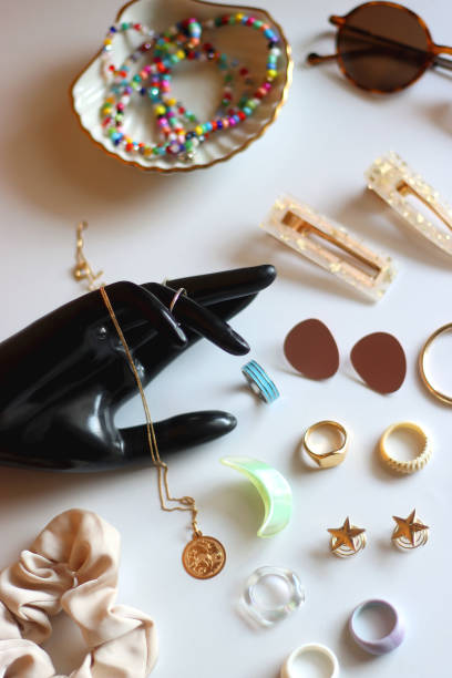 istock Hand Figurine, Various Jewelry And Accessories 2196528940