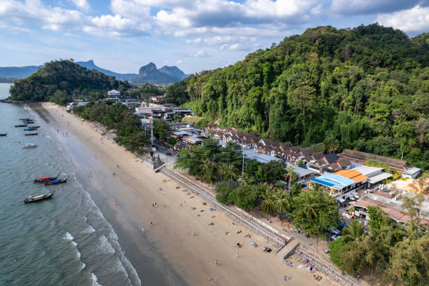 istock Ao Nang beach in Thailand , Krabi ,drone photo 2196529862