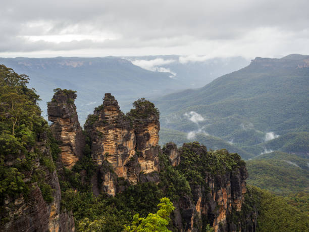 istock The Three Sisters up The Blue Mountains 2196533415