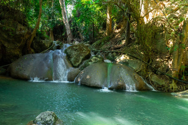istock Seven-level Erawan Waterfall in Pattaya 2196556247