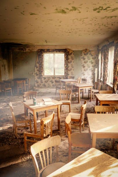 istock Dining Room  - one last drink - Lost Place 2196562854