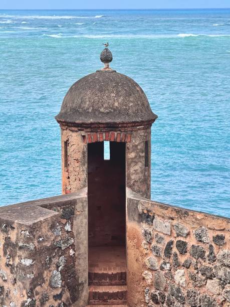 istock Guard tower on the Fort in Puerto Plata DR 2196565076