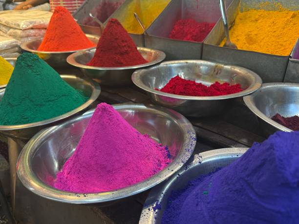 istock Piles of coloured powder 2196571393