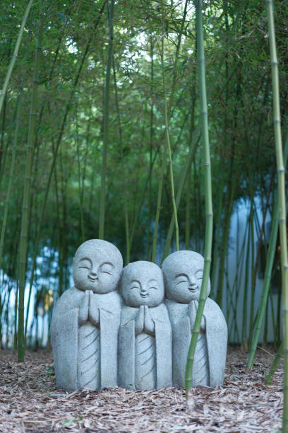 Stone Carving of Little Monk