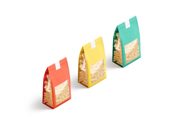 Gifts for the guests in a white cardboard package at the wedding