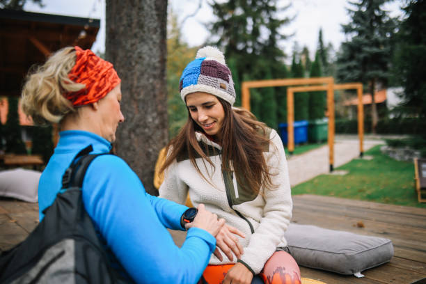 istock Going for a family hike in the nature 2196590665