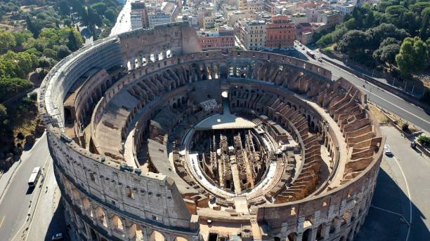 istock The Colosseum seen from above. Rome, Italy. 2196591084