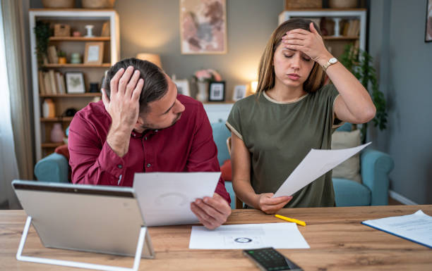 istock How are we going to pay these bills? 2196593297