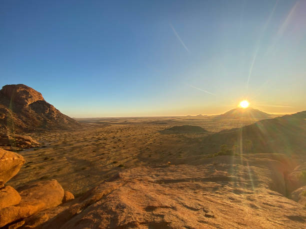 istock Stunning safari sunset landscape 2196613474