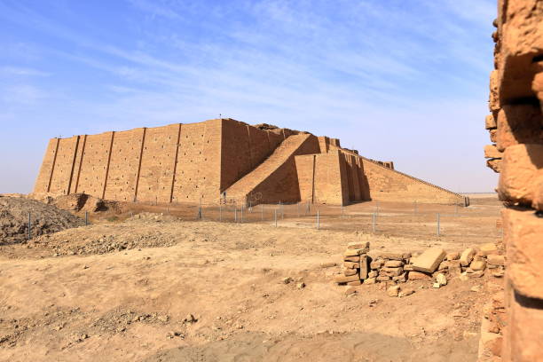 istock restored ziggurat in ancient Ur, sumerian temple, Iraq 2196614810