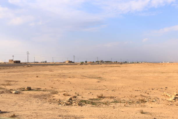 istock Road in the desert between Tikrit and Mosul, Iraq 2196616859