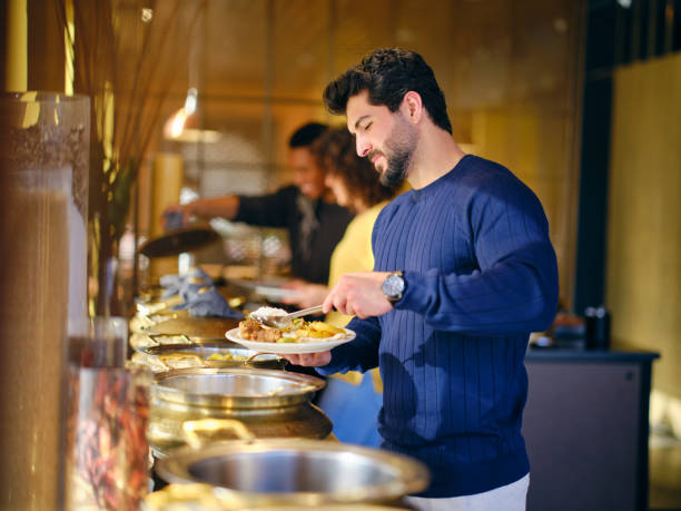 istock Group of Friends at an Indian Restaurant 2196617573