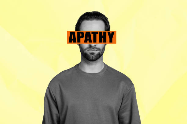 istock Composite trend artwork sketch image 3D photo collage of black white silhouette young guy eyeless banner apathy instead stand straight 2196628768