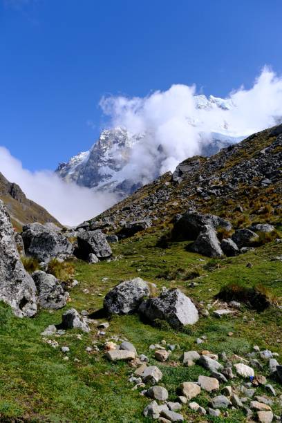 istock Rocky Mountain Landscape with Blue Sky 2196630374