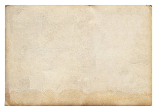 istock Vintage Brown paper isolated (clipping path included) 2196636083