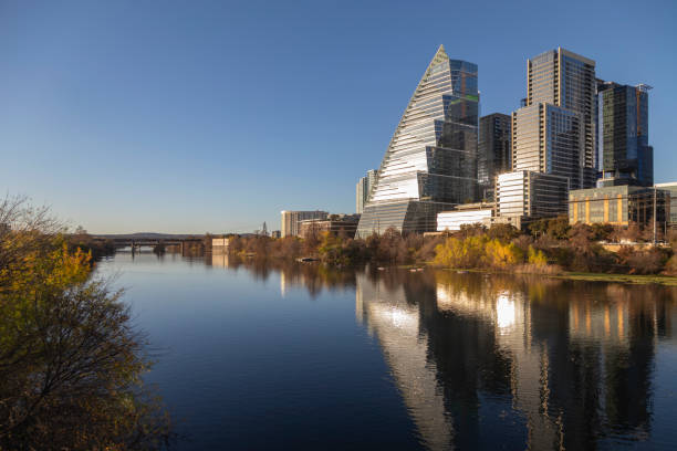 istock The Google Tower and Lady Bird Lake, Austin, Texas 2196637669