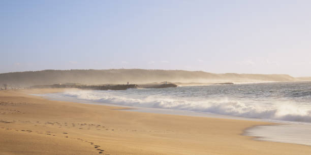 istock Along the Nazare beach 2196646810