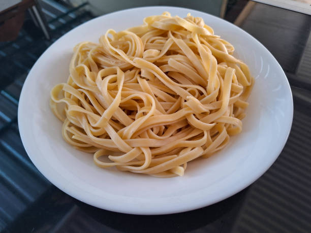 istock Fettucine Pasta On A Plate. Food Menu. 2196649673