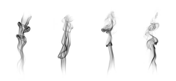 istock Incense sticks, Incense smoke on white background, Aroma, Incense smoke for prayer and meditation, Prayer, Incense for relaxation and yoga 2196663668