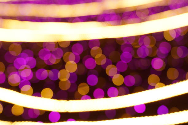 Beautiful light bokeh, bokeh of all colors, all sorts of color is very beautiful