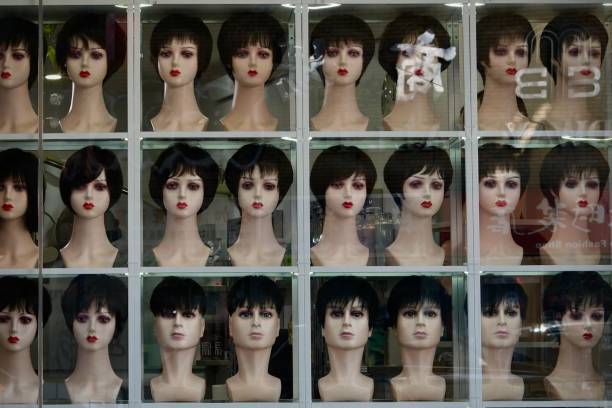 istock Mannequin Heads in Wig Display (New York, NY, USA) 2196672137