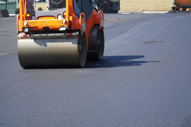 istock close up on compactor roller paving the asphalt road 2196673219