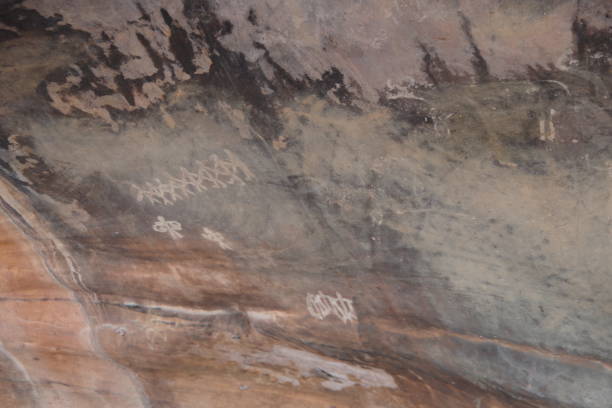 istock Rock Shelters of Bhimbetka 2196674372