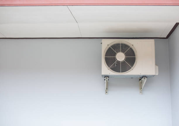 istock Several air conditioners are installed under the roof. 2196676265