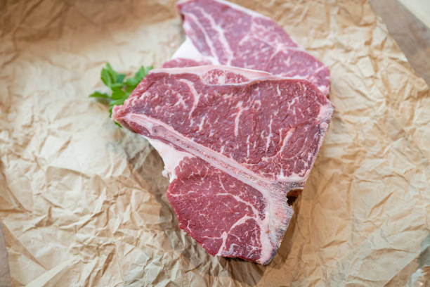 istock Meat in gourmet butcher shop 2196676909