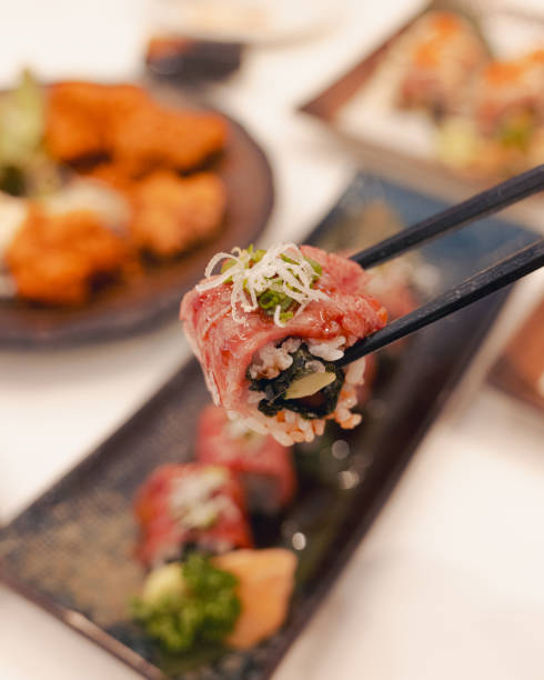 Japan Sushi - Wagyu Beef Sushi - Restaurant