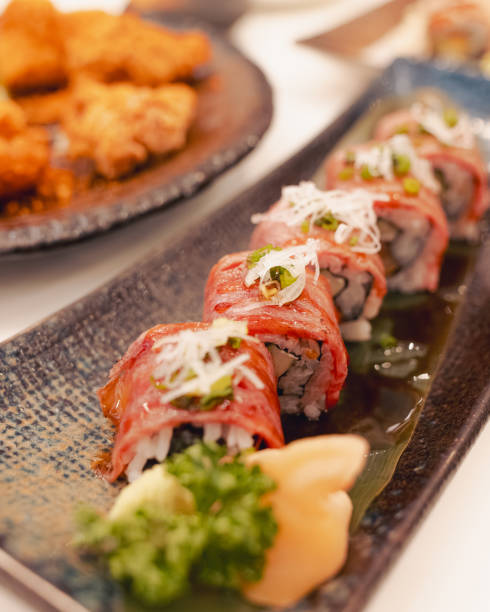 Japan Sushi - Wagyu Beef Sushi - Restaurant
