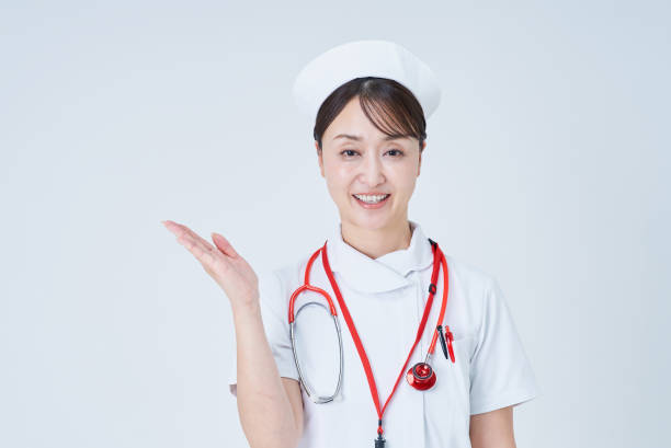istock A female medical staff member posing as a guide 2196679818