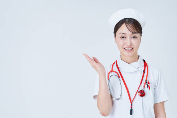 istock A female medical staff member posing as a guide 2196679837