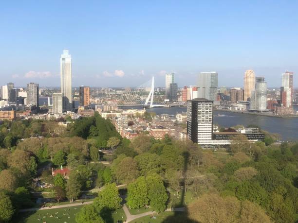 istock Cityscape of Rotterdam, Netherlands 2196679937