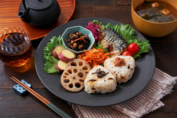istock Beautifully Plated Japanese One-Plate Meal 2196684458