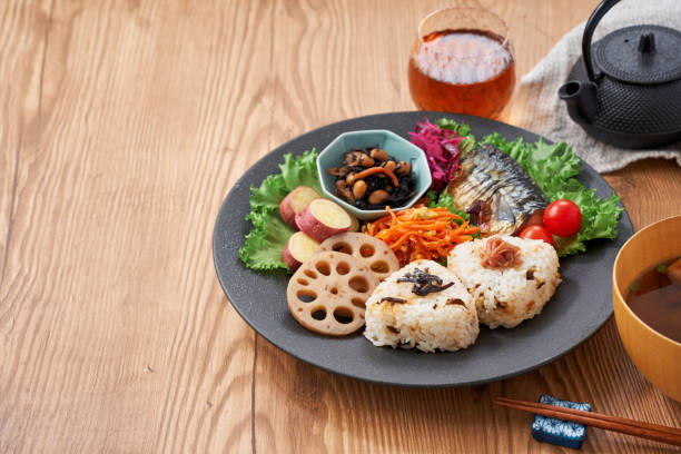 istock Beautifully Plated Japanese One-Plate Meal 2196684470