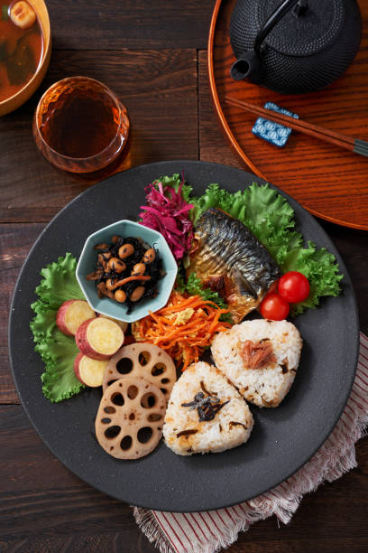 istock Beautifully Plated Japanese One-Plate Meal 2196684513