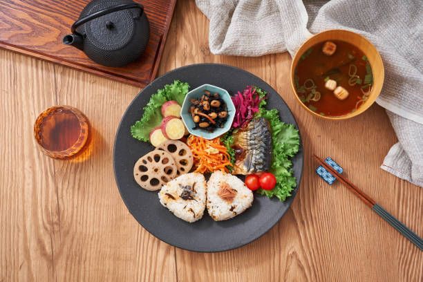 istock Beautifully Plated Japanese One-Plate Meal 2196684523