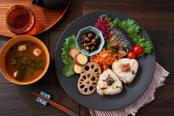 istock Beautifully Plated Japanese One-Plate Meal 2196684532