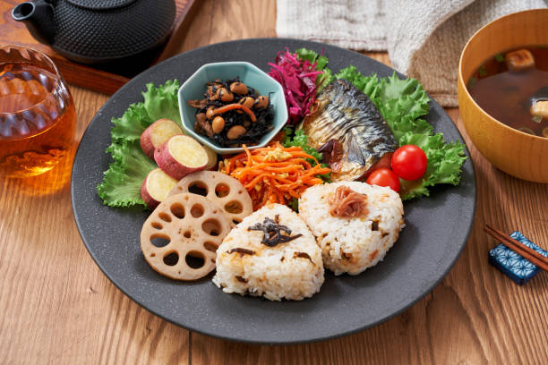 istock Beautifully Plated Japanese One-Plate Meal 2196684539
