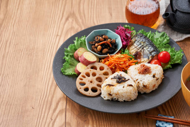 istock Beautifully Plated Japanese One-Plate Meal 2196684543