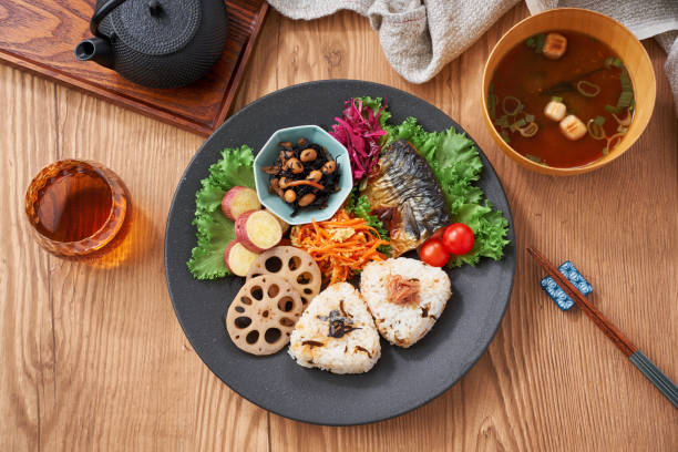 istock Beautifully Plated Japanese One-Plate Meal 2196684574