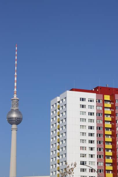 istock Berlin TV Tower and colorful building. 2196688561