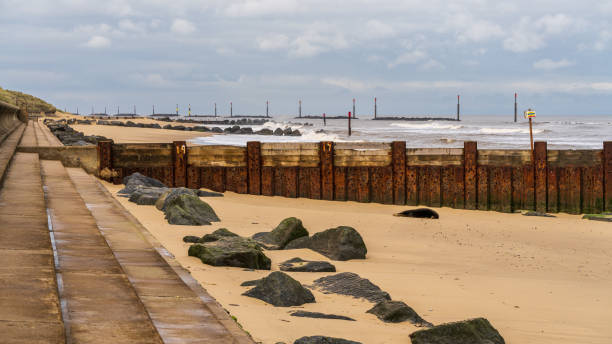 istock A cloudy day on the beach in Waxham, Norfolk, England, UK 2196690268