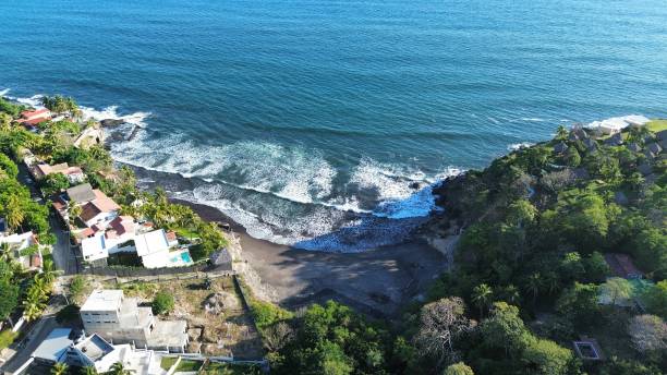 istock Drone Flight over Salvadorean ocean 2196691292