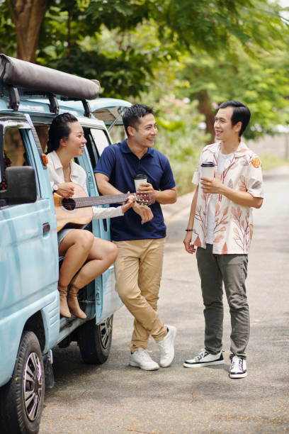 istock Happy Friends Travelling In Summer 2196691463