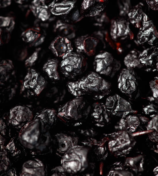 istock Dried blueberries as background. Close-up 2196693352